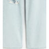 Spring Women’s Mid-Rise Relaxed Fit Distressed Straight-Leg Jeans – Easy Style with an Edge