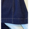 Fall 2024 Women’s High-Waisted Denim Blue Straight-Leg Jeans – Crescent Flare, Timeless Elegance