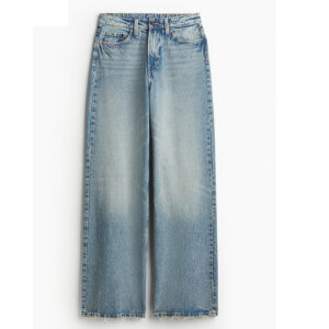 Spring Women’s High-Waisted Straight-Leg Wide-Leg Jeans – Effortless Style, Flattering Fit