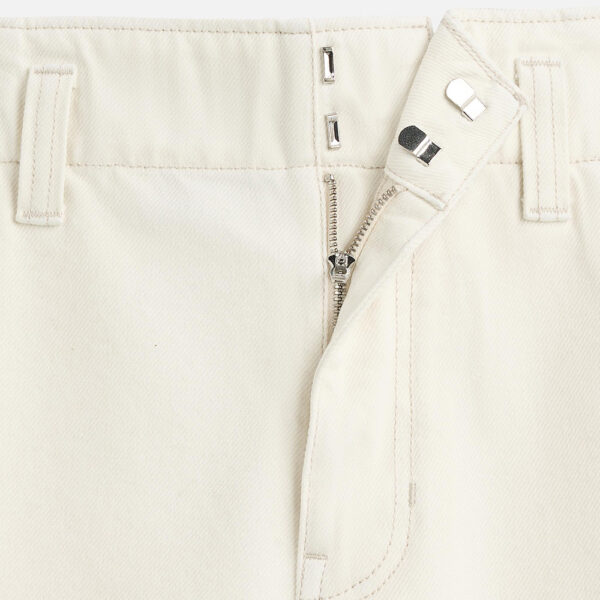 Fresh Style Starts Here: Nebesa Men’s Faded White Loose Straight-Leg Jeans – Spring 2025