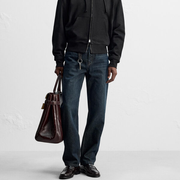 Everyday Essential: Men’s Cotton Wash Straight-Leg Ankle-Length Jeans