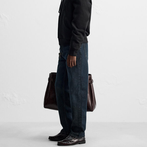 Everyday Essential: Men’s Cotton Wash Straight-Leg Ankle-Length Jeans