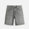 Stay Sharp in the Heat: Spring 2025 Nebesa Men’s Washed Slim-Fit Denim Shorts