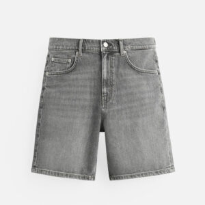 Stay Sharp in the Heat: Spring 2025 Nebesa Men’s Washed Slim-Fit Denim Shorts