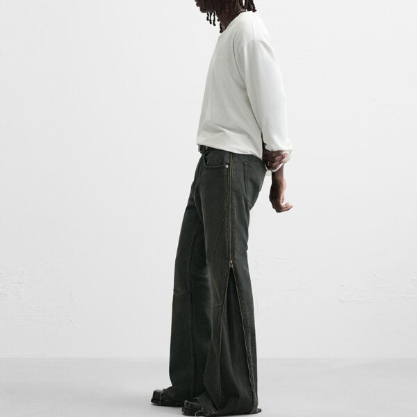 Turn Heads This Spring: Nebesa Men's Washed Cotton Flared Jeans