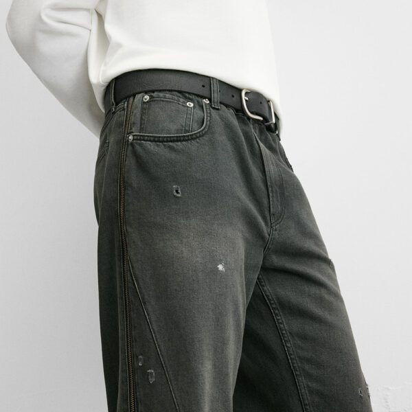 Turn Heads This Spring: Nebesa Men's Washed Cotton Flared Jeans