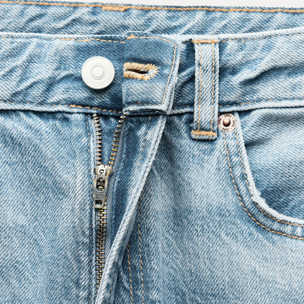 Effortless Elegance: Spring 2025 Nebesa Women’s Light Blue High-Waisted Wide-Leg Jeans