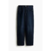 Spring Women’s Cotton Balloon Leg Mid-Rise Straight-Leg Jeans – Effortless Volume, Unmatched Comfort