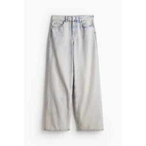 Spring Women’s Casual Loose-Fit Mid-Rise Straight-Leg Jeans – Stacked Style, Relaxed Confidence