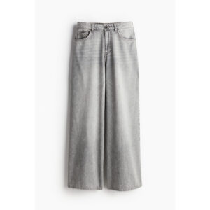 Spring 2025 Women’s Low-Waisted Loose-Fit Non-Stretch Wide-Leg Jeans – Vintage Vibes, All-Day Comfort