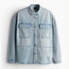 Jack Jeans Spring Unisex Vintage Denim Jacket Shirt