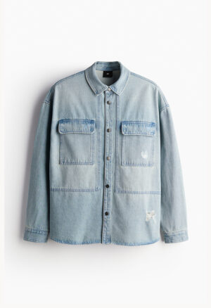 Jack Jeans Spring Unisex Vintage Denim Jacket Shirt