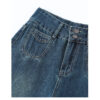Spring Women’s High-Waisted Wide-Leg Jeans – Flattering, Slimming & Tall-Friendly Draping Fit