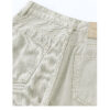 Women’s Straight-Leg Khaki Jeans – Wide-Leg Comfort, Slimming Fit for Petite Frames