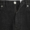 Laid-Back Edge: Spring Men’s Cotton Straight-Leg Jeans with Raw Hem & Stitch Detail