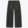 Classic Made Modern: Spring 2025 Women’s Gray Cotton Mid-Rise Straight-Leg Jeans