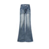 Spring Women’s Vintage Flared Jeans – Slimming High-Waisted Fit with Tall-Friendly Elegance