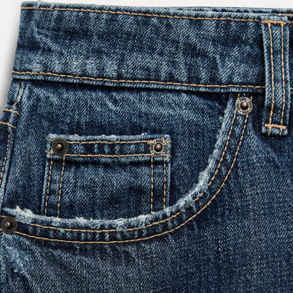 Spring 2025 Nebesa Women’s Sea Blue Cotton Mid-Rise Denim Shorts – Effortless Casual Chic