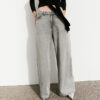 Spring 2025 Women’s Low-Waisted Loose-Fit Non-Stretch Wide-Leg Jeans – Vintage Vibes, All-Day Comfort
