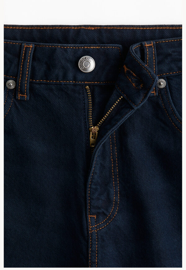 Spring Women’s Cotton Balloon Leg Mid-Rise Straight-Leg Jeans – Effortless Volume, Unmatched Comfort