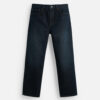 Men’s Cotton Washed Straight-Leg Ankle-Length Jeans – Comfort Meets Everyday Style