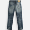 Men’s Cotton Washed Straight-Leg Ankle-Length Jeans – Classic Comfort with a Modern Edge