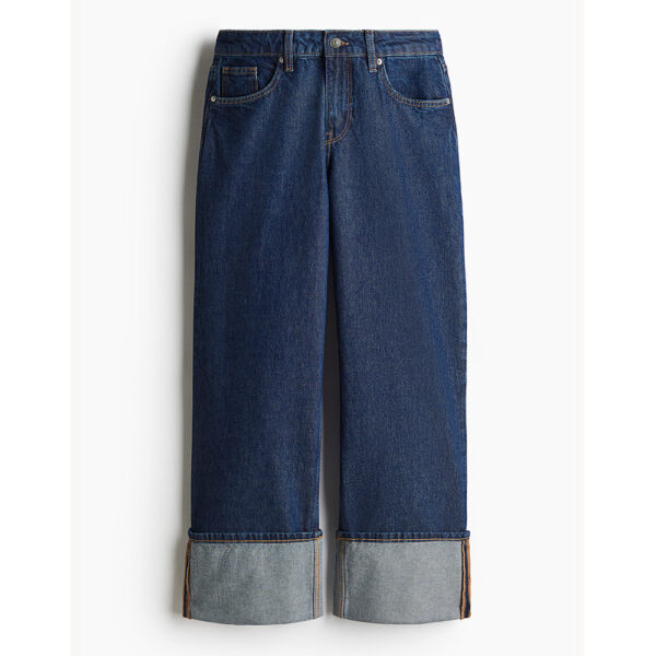 Spring Women’s Casual Loose Low-Waisted Wide-Leg Jeans | Relaxed Fit with Effortless Style