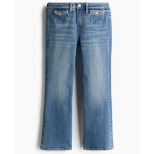 Spring Women’s Casual Low-Waisted Slight Flare Jeans
