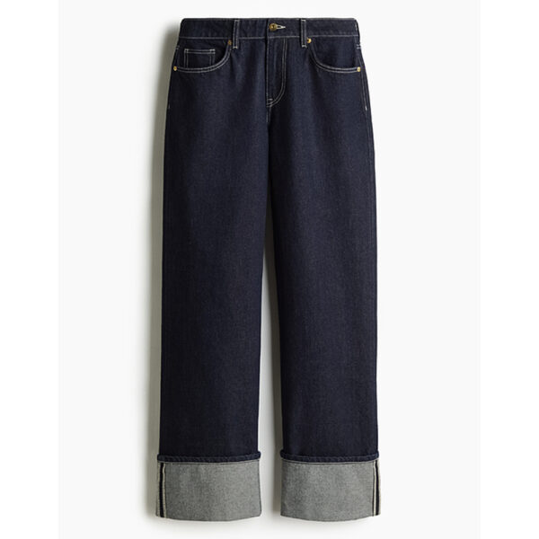 Spring New Women’s Fashion Casual Loose Low-Waisted Wide-Leg Jeans | Trendy & Comfortable Denim Pants