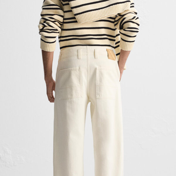 Nebesa Men's Spring 2025 Straight-Leg Loose-Fit Denim Jeans – Premium Quality Meets Effortless European Style