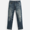 Men’s Cotton Washed Straight-Leg Ankle-Length Jeans – Classic Comfort with a Modern Edge