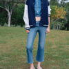 Spring Women’s Casual Low-Waisted Slight Flare Jeans