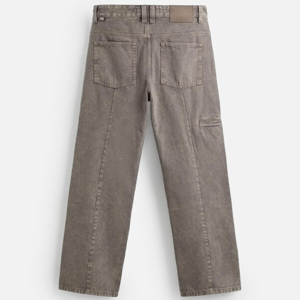 Spring 2025 Men’s Washed Cotton Loose-Fit Straight-Leg Jeans – Effortlessly Stylish & All-Day Comfortable