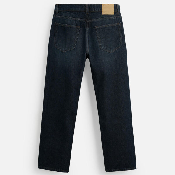 Men’s Cotton Washed Straight-Leg Ankle-Length Jeans – Comfort Meets Everyday Style