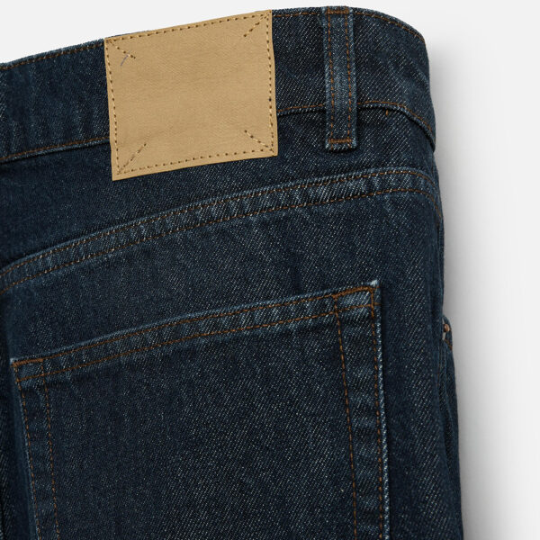 Men’s Cotton Washed Straight-Leg Ankle-Length Jeans – Comfort Meets Everyday Style