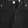 Spring 2025 Men’s Cotton Raw Hem Stitch Detail Loose-Fit Straight-Leg Denim Pants – Relaxed Comfort with a Streetwear Edge