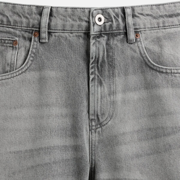 Spring Men’s Cotton Washed Loose-Fit Casual Jeans with Stitch Detailing – Everyday Comfort with Timeless Style