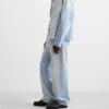Spring Men’s Cotton Loose-Fit Washed Casual Jeans – Relaxed Comfort with a Modern Minimalist Design