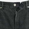 Spring 2025 Men’s Cotton Washed Ripped Zipper-Detail Bell-Bottom Jeans | Edgy Retro-Inspired Denim