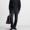 Men’s Cotton Washed Straight-Leg Ankle-Length Jeans – Comfort Meets Everyday Style