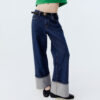 Spring Women’s Casual Loose Low-Waisted Wide-Leg Jeans | Relaxed Fit with Effortless Style