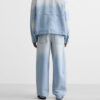 Spring Men’s Cotton Loose-Fit Washed Casual Jeans – Relaxed Comfort with a Modern Minimalist Design