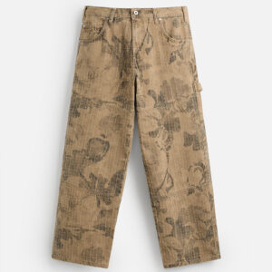 Spring Men’s Cotton Loose Carpenter Pants – Rugged Utility Meets Laid-Back Street Style