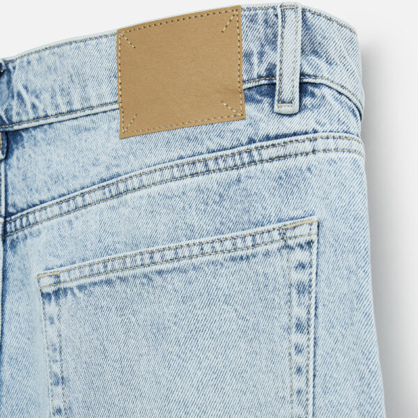 Men’s Cotton Washed Straight-Leg Ankle-Length Jeans – Effortless Comfort with Everyday Style
