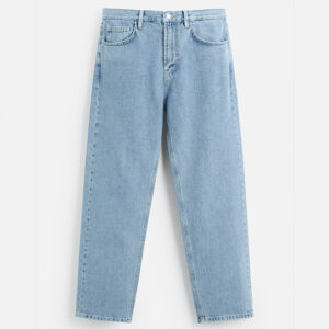 Spring Men’s Slim-Fit Washed Cotton Denim Casual Pants – Tailored Comfort for Modern Living