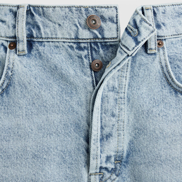 Men’s Cotton Washed Straight-Leg Ankle-Length Jeans – Effortless Comfort with Everyday Style