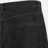 Spring 2025 Men’s Cotton Raw Hem Stitch Detail Loose-Fit Straight-Leg Denim Pants – Effortless Edge Meets Premium Casual Style