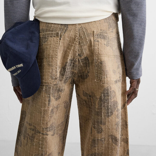 Spring Men’s Cotton Loose Carpenter Pants – Rugged Utility Meets Laid-Back Street Style