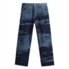 Spring Men’s Cotton Printed Loose-Fit Washed Denim Pants – Trendy Style Meets Everyday Comfort