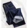 主图-01 Dark Wash Straight-Leg Denim Fabric — Fluid Drape & Slimming Fit